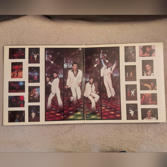 VINTAGE 1977 SATURDAY NIGHT FEVER THE ORIGINAL MOVIE SOUNDTRACK LP VINYL RECORD - Picture 3 of 9
